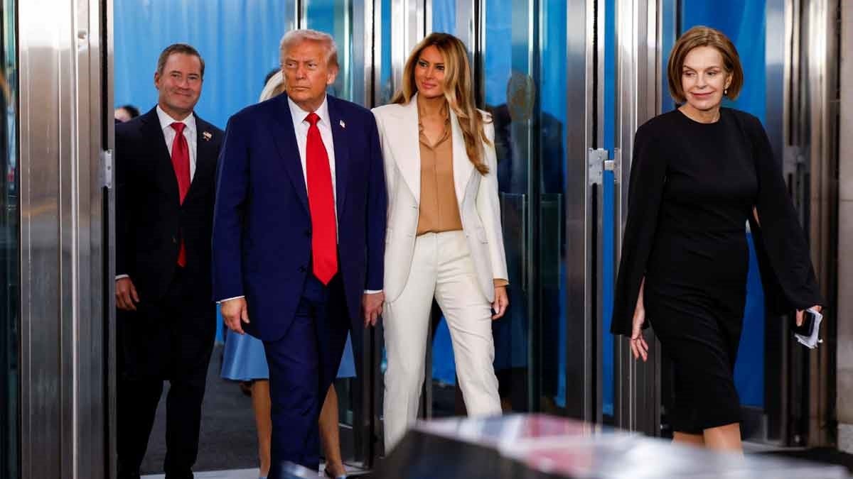 President Trump has demanded a UN investigation into alleged sabotage incidents during his visit, including an escalator mishap and teleprompter failure at the UN headquarters in New York.